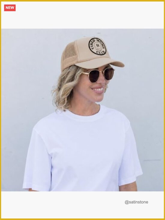 Trucker Hat Baseball Cap Adjustable Snapback Mesh One Size Polyester main image 4